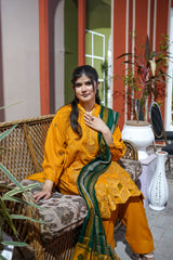 Chamki Dhanak Full Heavy Embroidered 3-Piece Suit