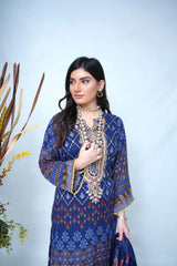 Linan embroidered 3 piece