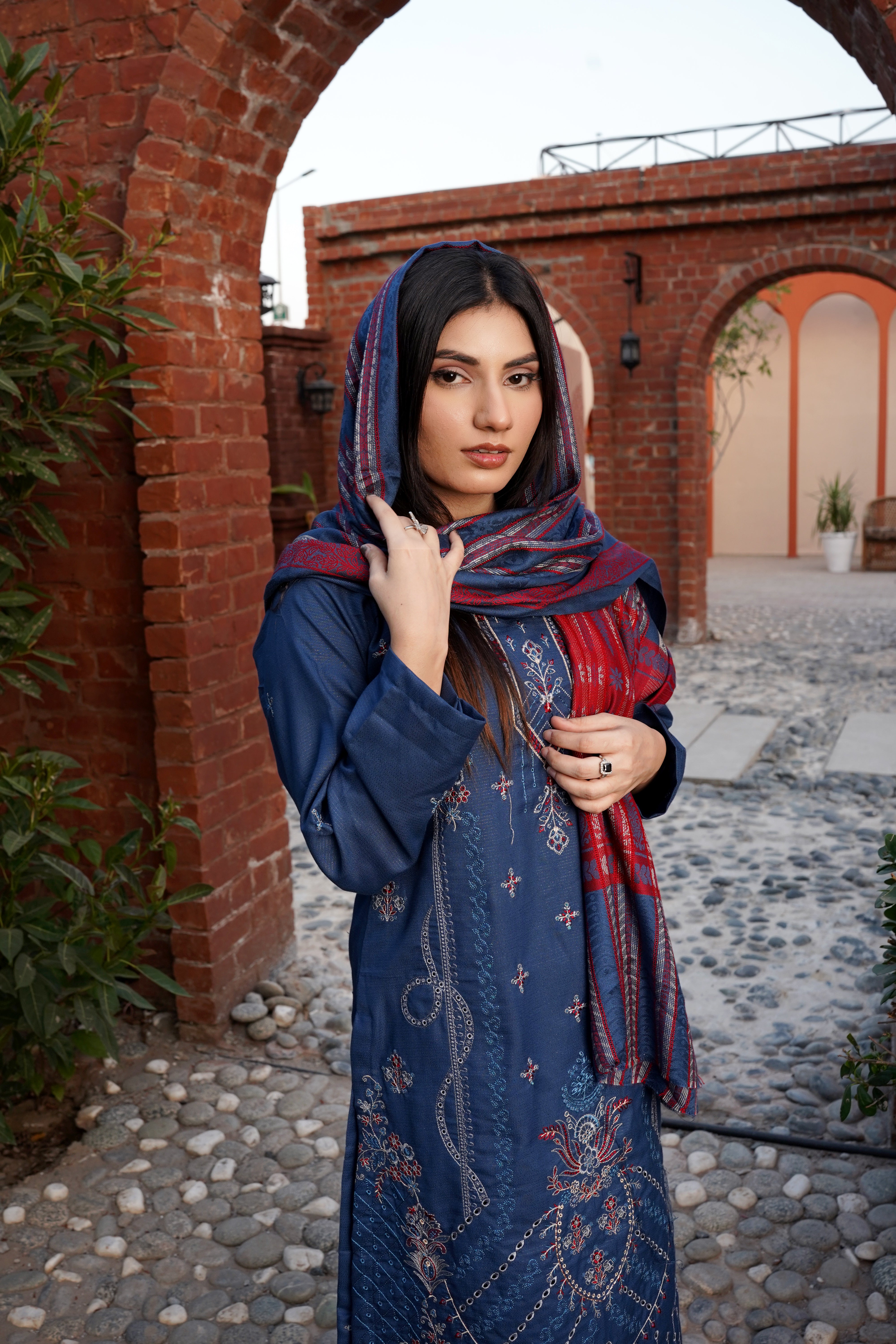 Chamki Dhanak Full Heavy Embroidered 3-Piece Suit