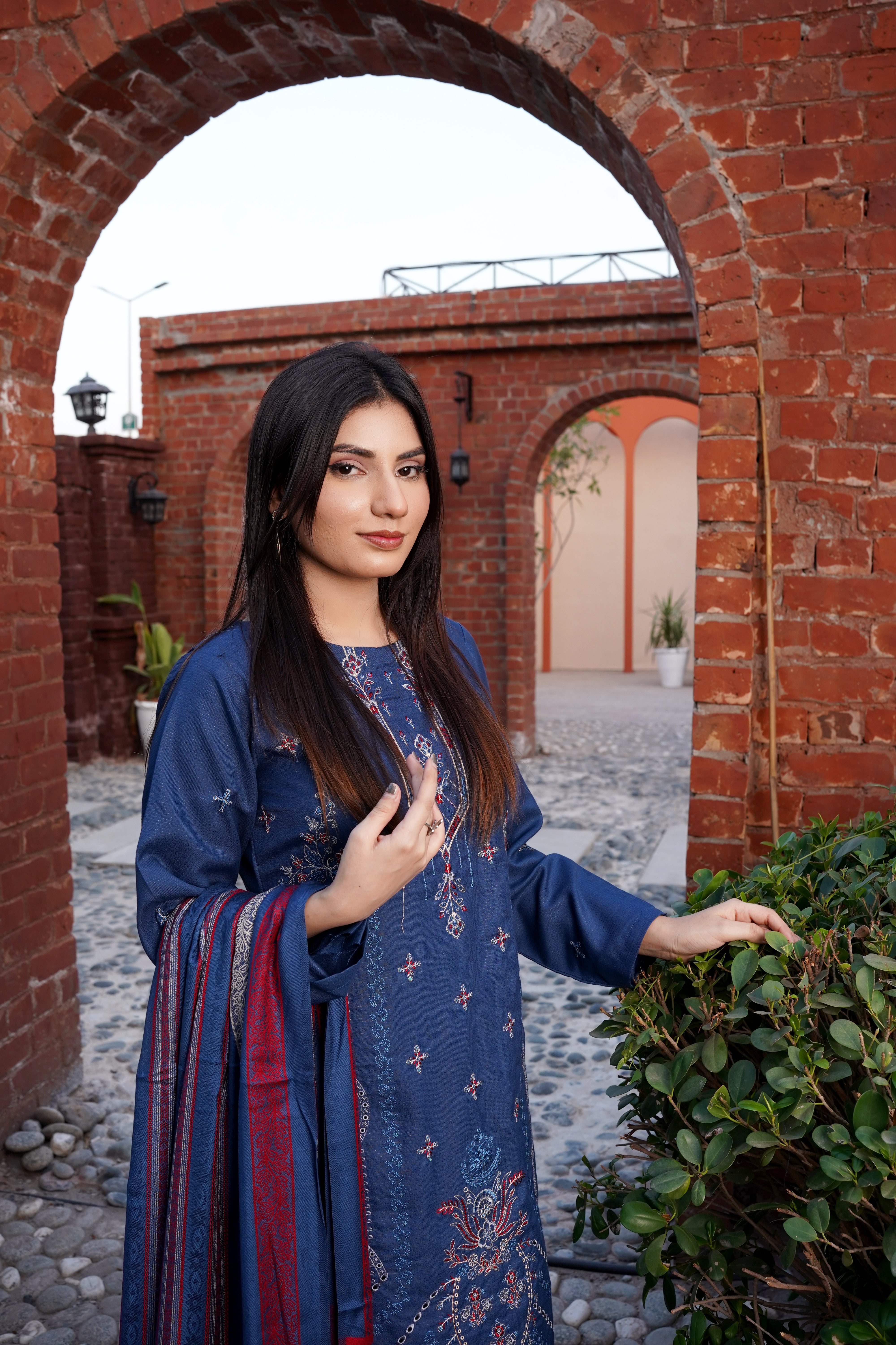 Chamki Dhanak Full Heavy Embroidered 3-Piece Suit