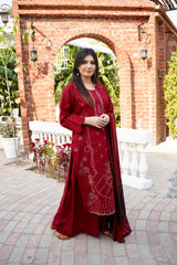 Chamki Dhanak Full Heavy Embroidered 3-Piece Suit