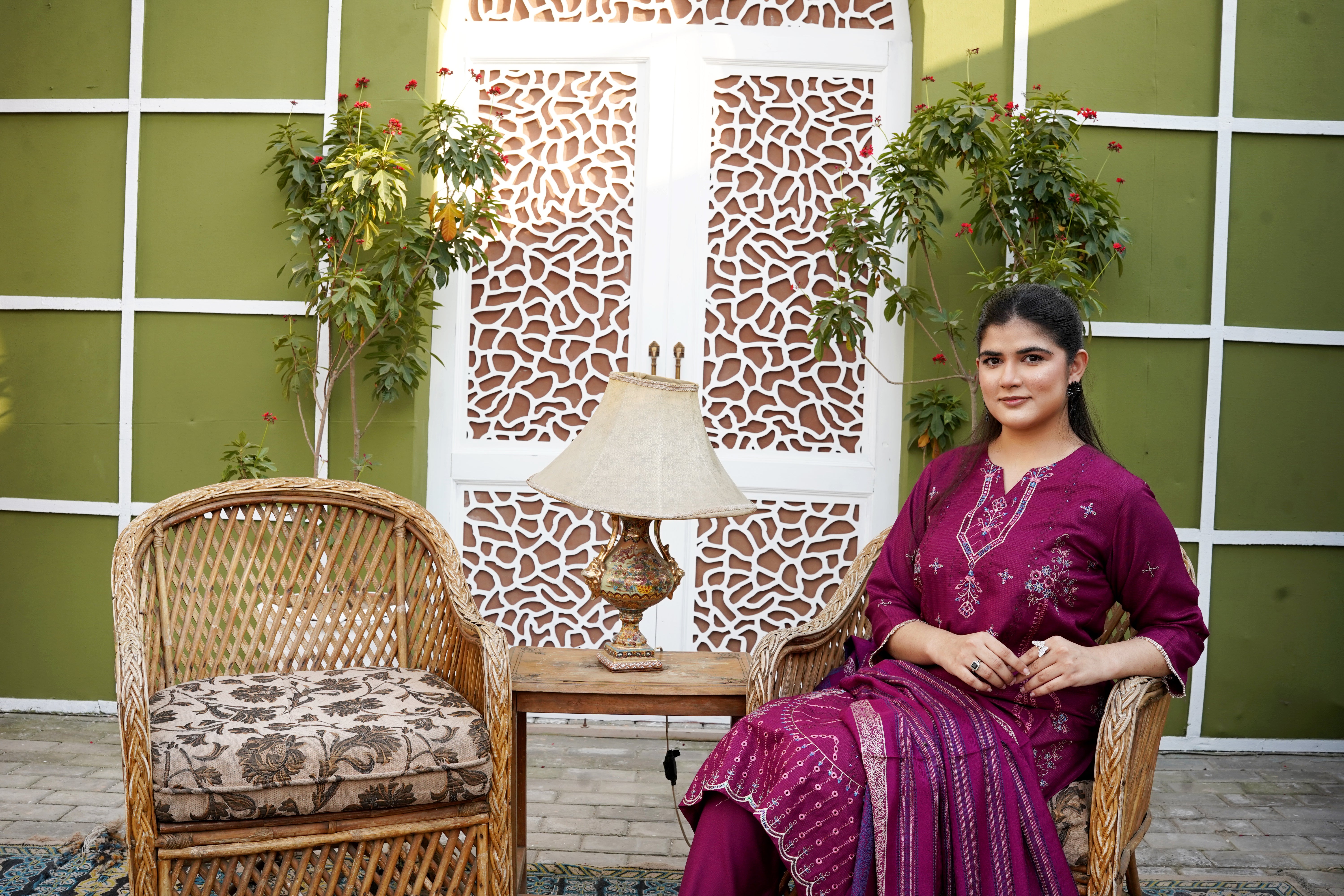 Chamki Dhanak Full Heavy Embroidered 3-Piece Suit