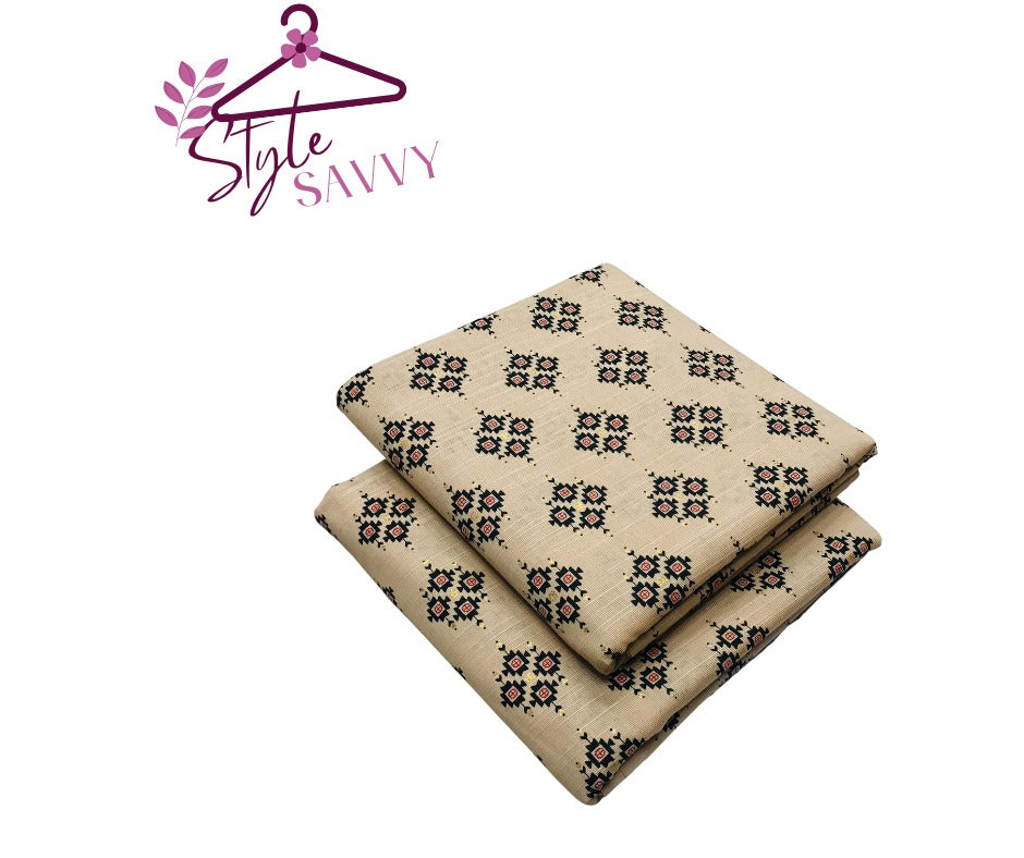 KHADDAR ALL-OVER 2piece